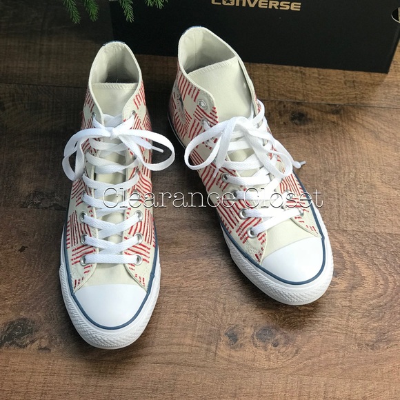 NWT Converse Ctas HI Buff/Casino W AUTHENTIC - Picture 4 of 7